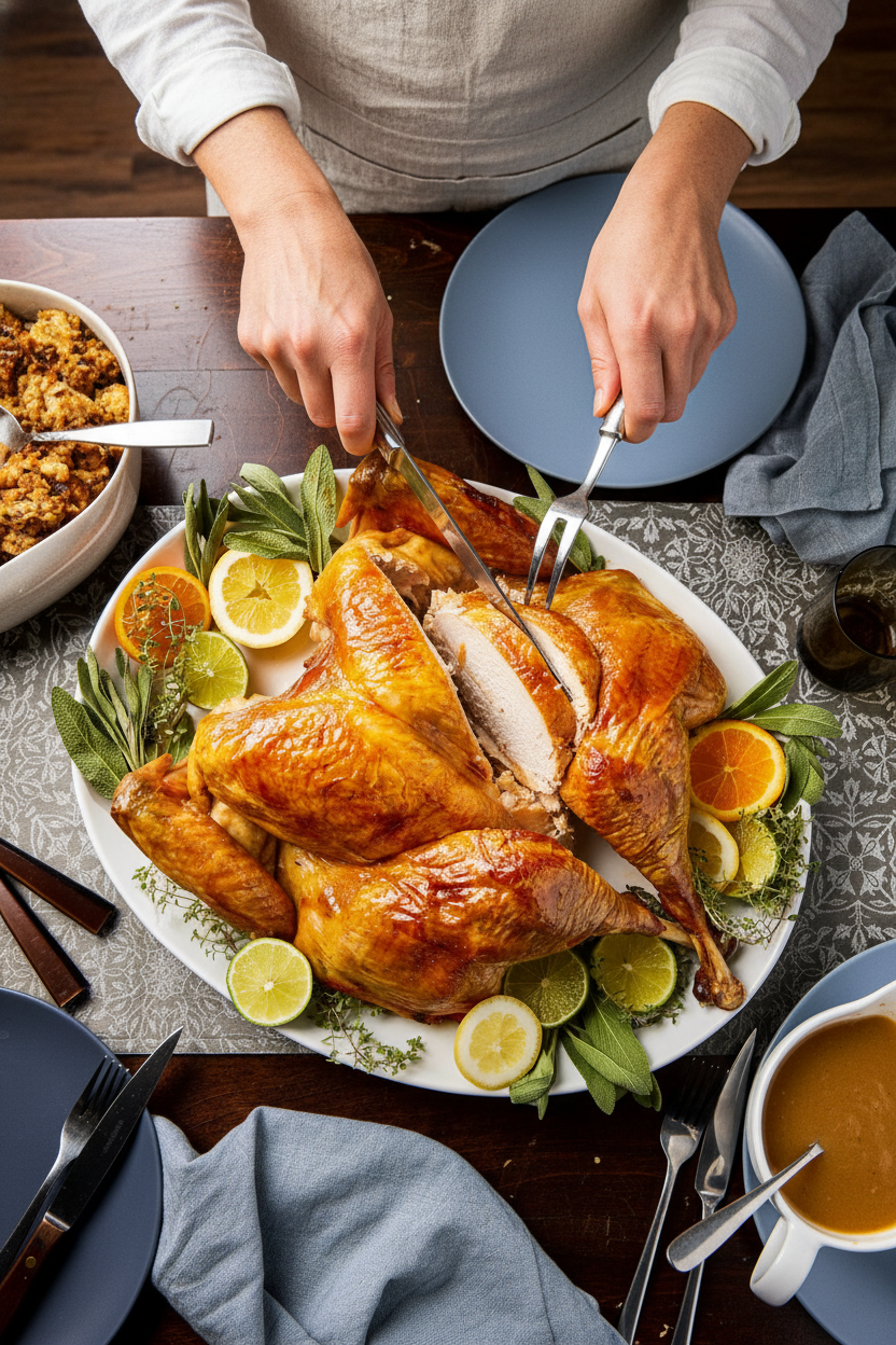 Perfect Spatchcock Roast Turkey