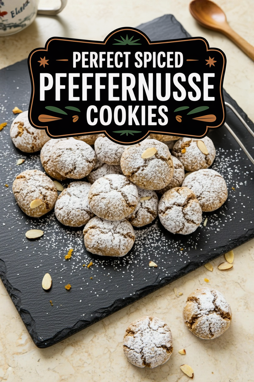 Perfect Spiced Pfeffernüsse Cookies