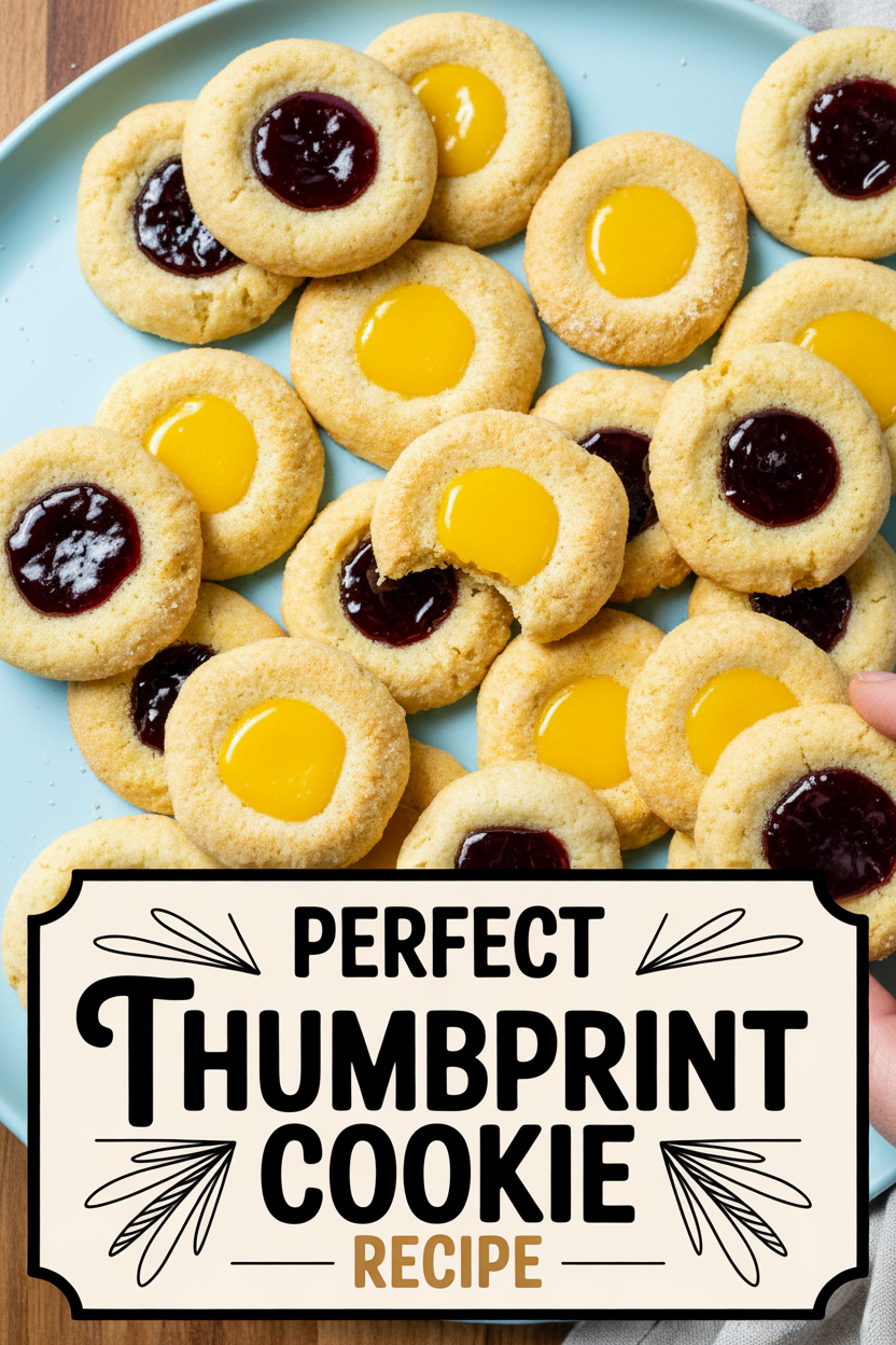 Perfect Thumbprint Cookie Recipe