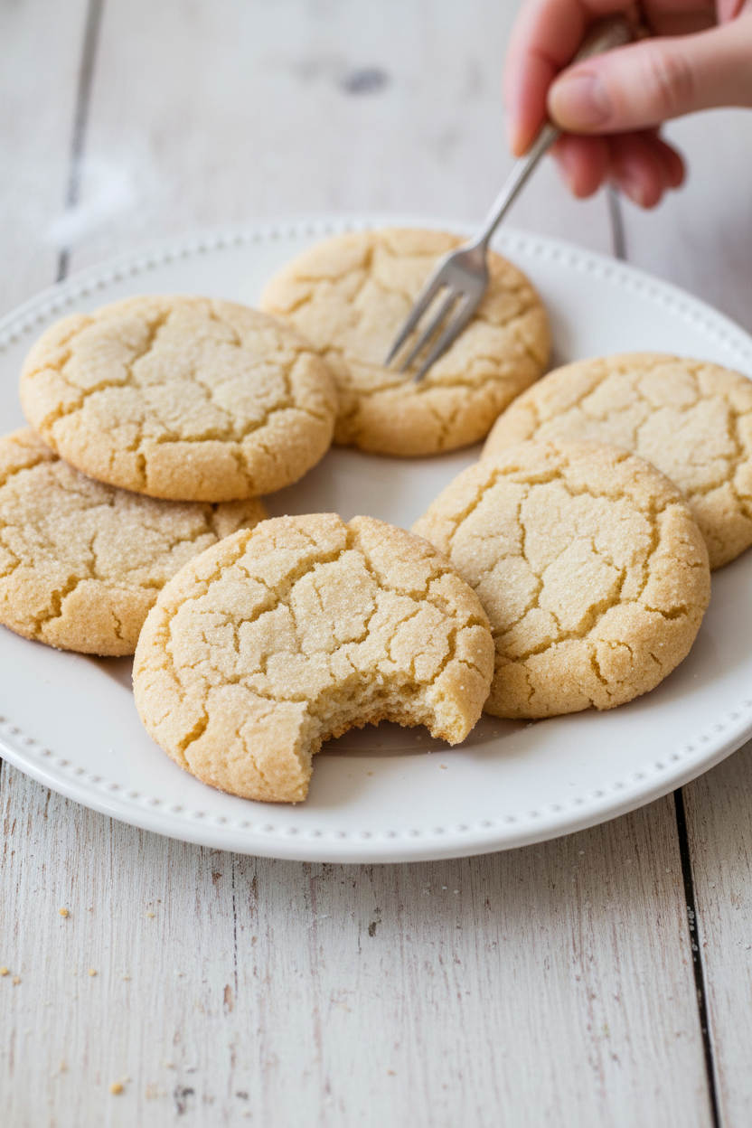 Perfectly Chewy Gluten Free Sugar Cookies