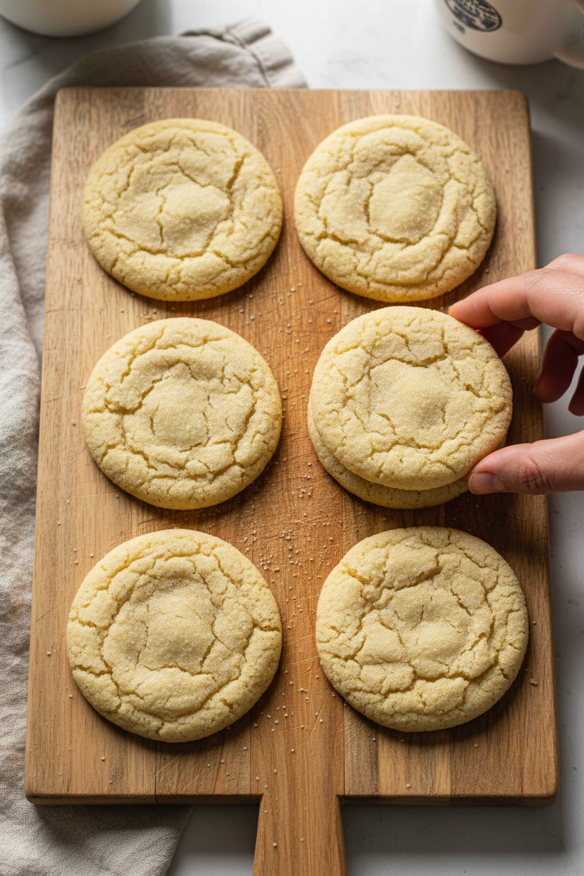 Perfectly Chewy Sugar Cookies