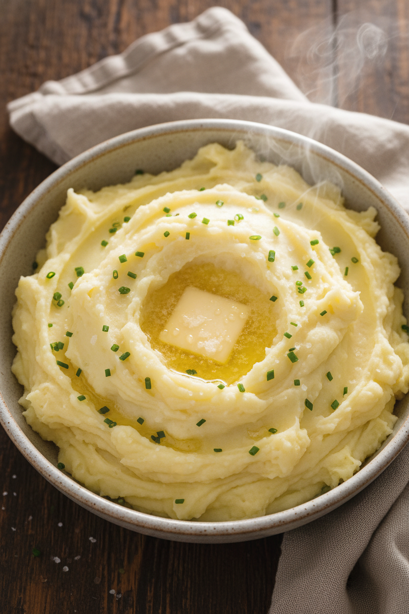 Perfectly Creamy Mashed Potatoes