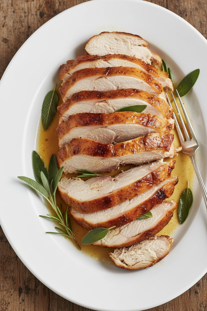 Perfectly Salted Roast Turkey