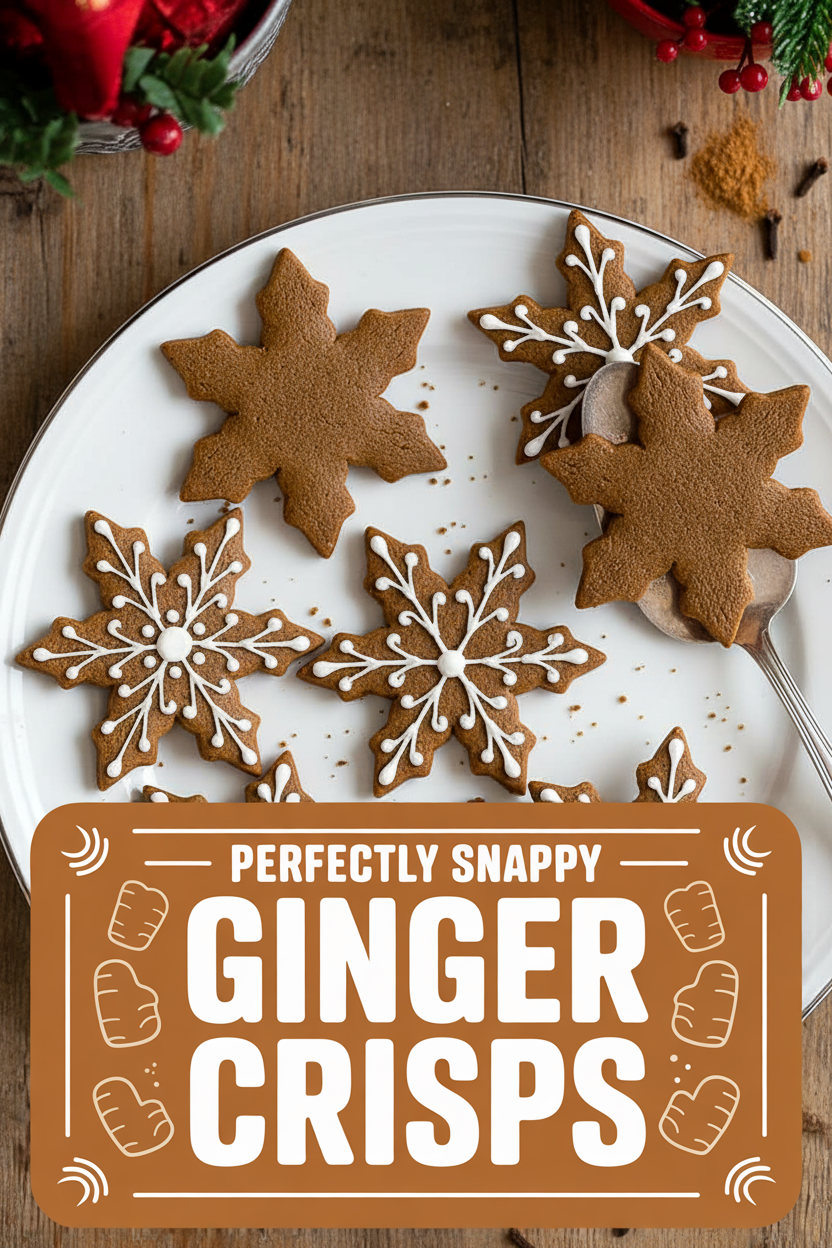 Perfectly Snappy Ginger Crisps