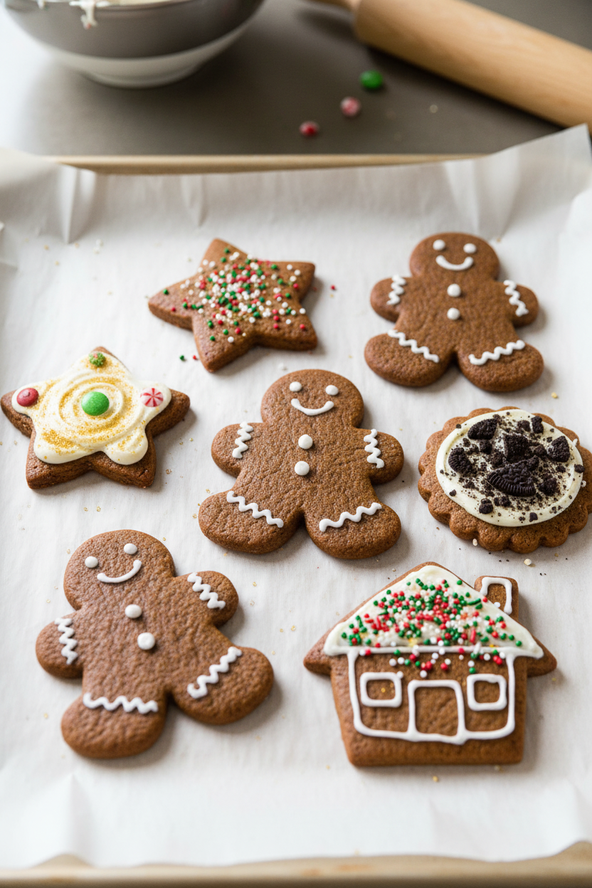 Perfectly Soft Chewy Gingerbread Cookies