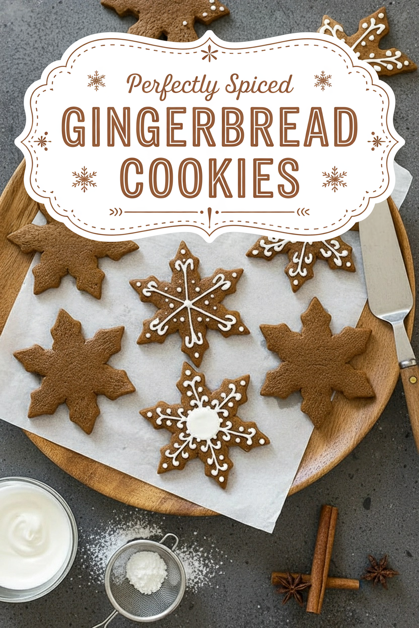 Perfectly Spiced Gingerbread Cookies