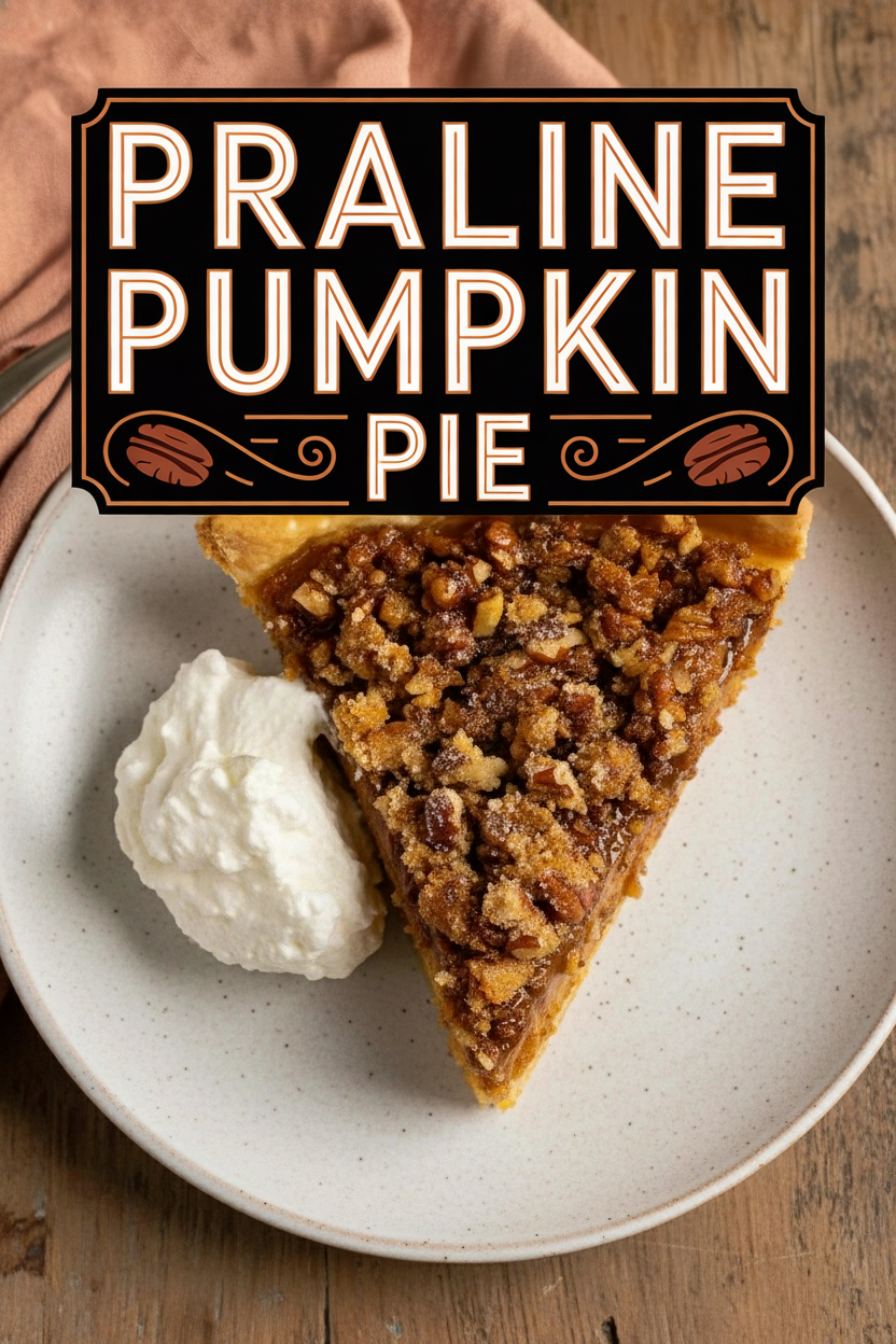 Praline Pumpkin Pie