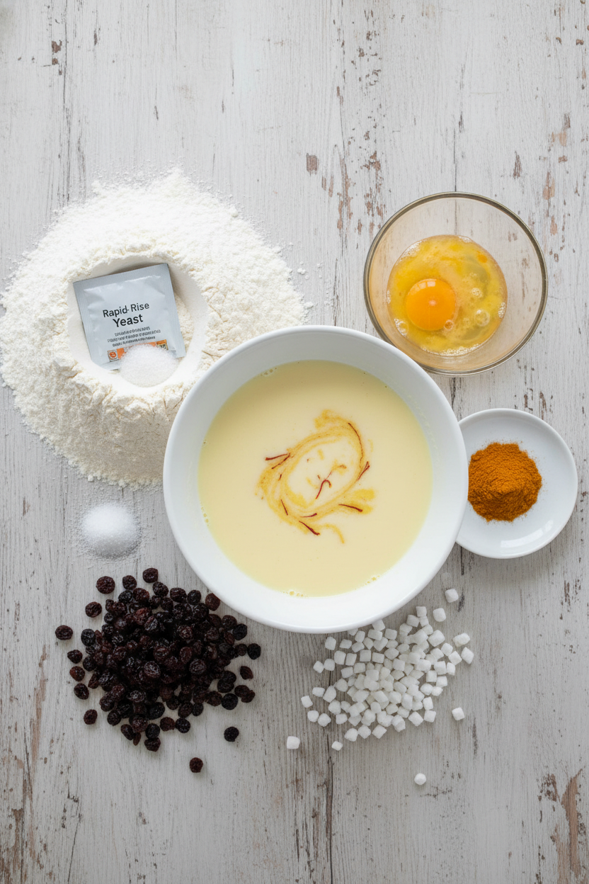 Saffron Swirl Saint Lucia Buns