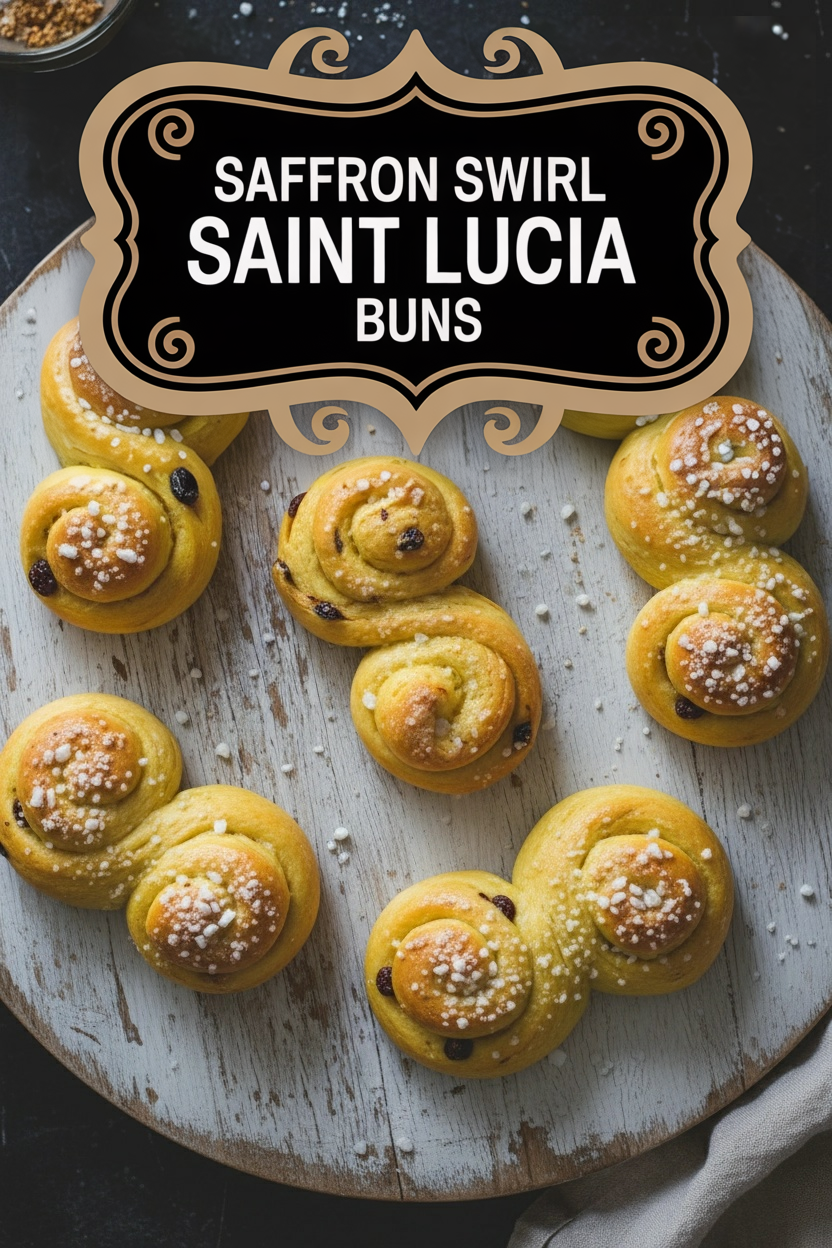 Saffron Swirl Saint Lucia Buns