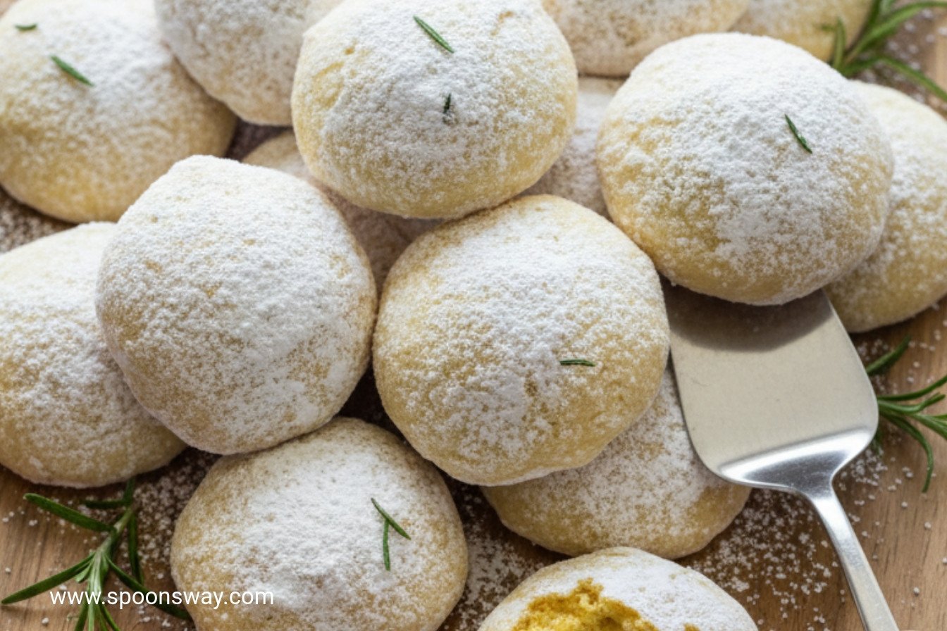 Savory Cornmeal and Olive Oil Shortbread