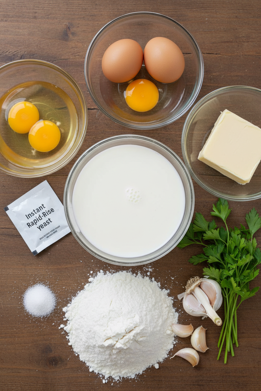 Savory Garlic Herb Butter Swirl Rolls