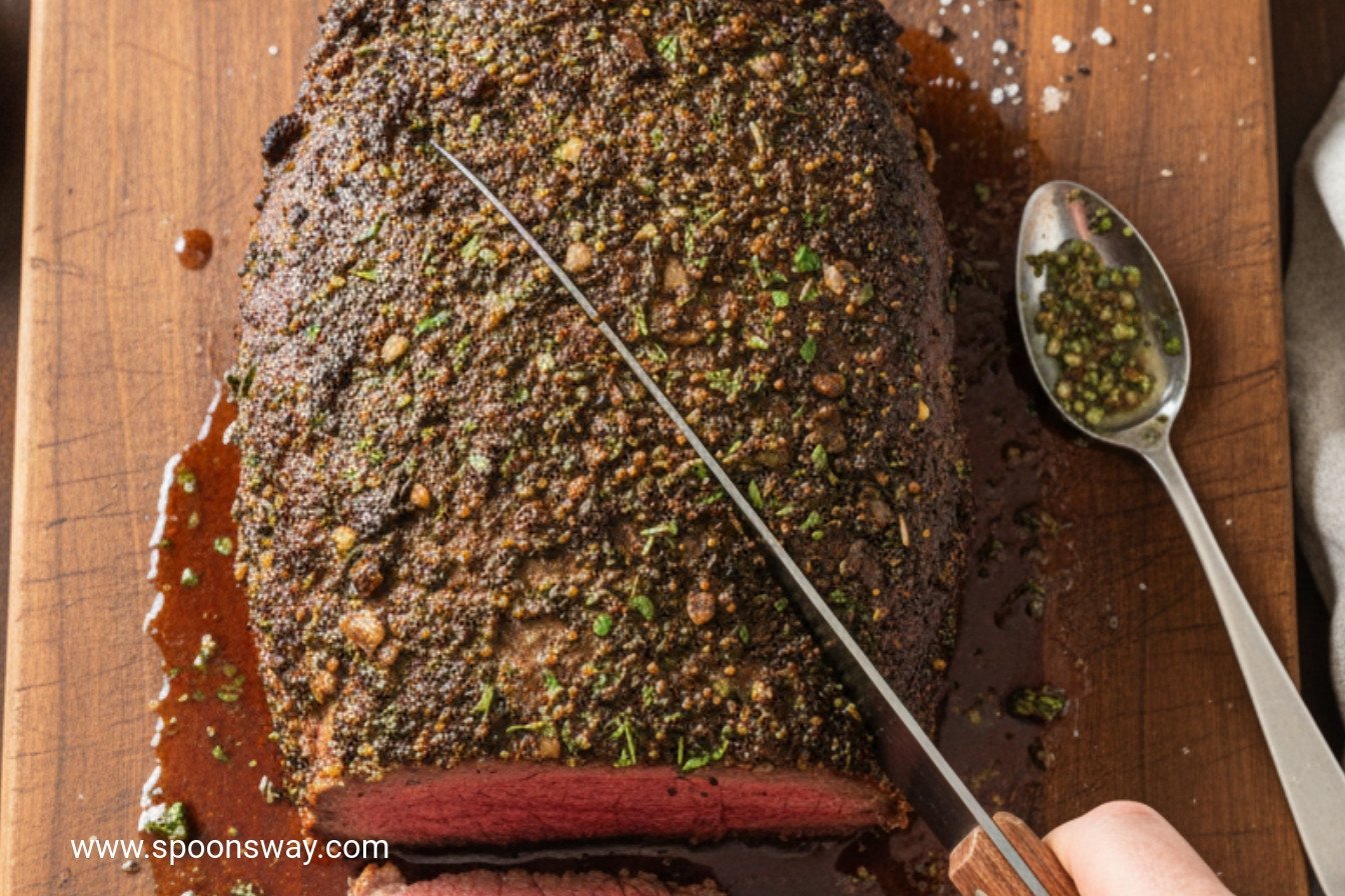 Savory Herb Crusted Roast Beef