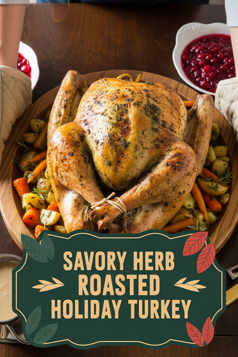 Savory Herb Roasted Holiday Turkey