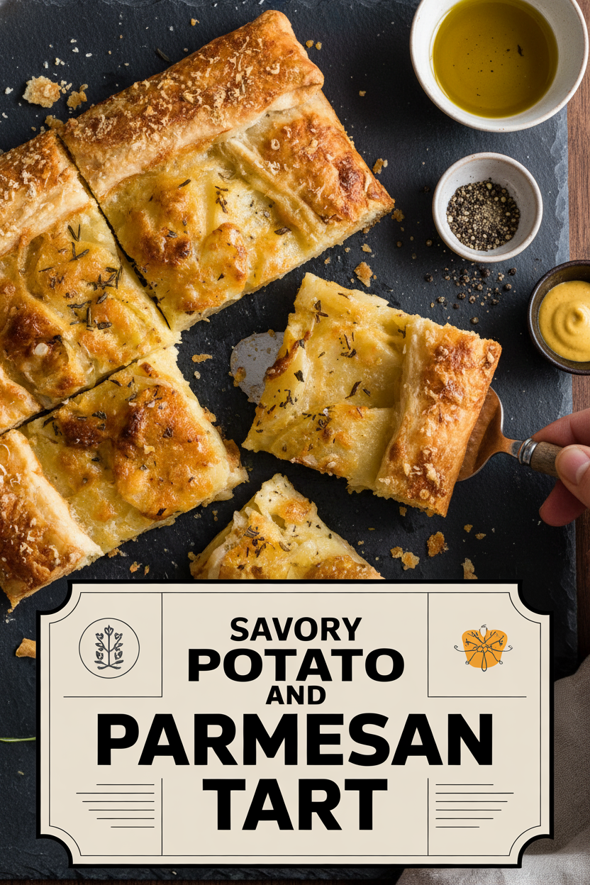 Savory Potato and Parmesan Tart