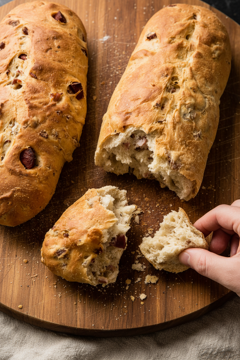 Savory Prosciutto Infused Loaf