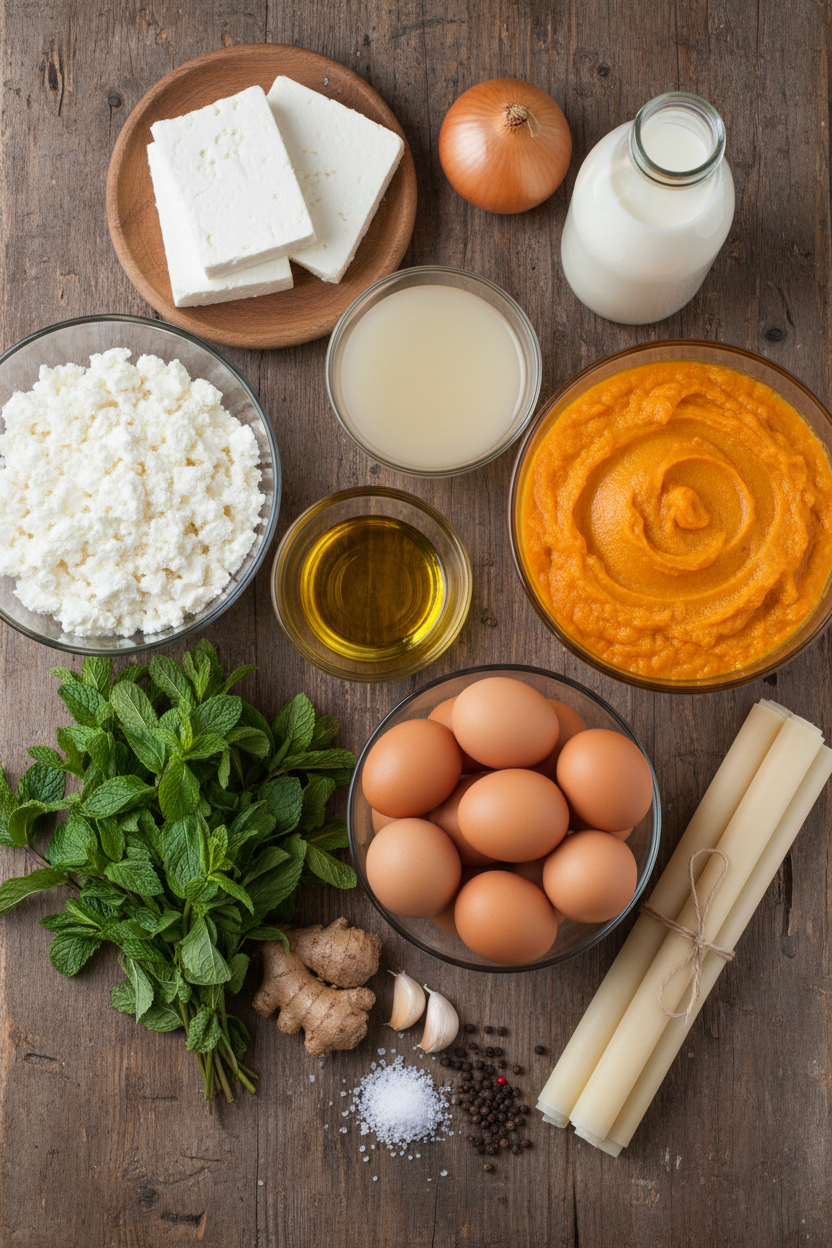 Savory Pumpkin and Phyllo Pastry