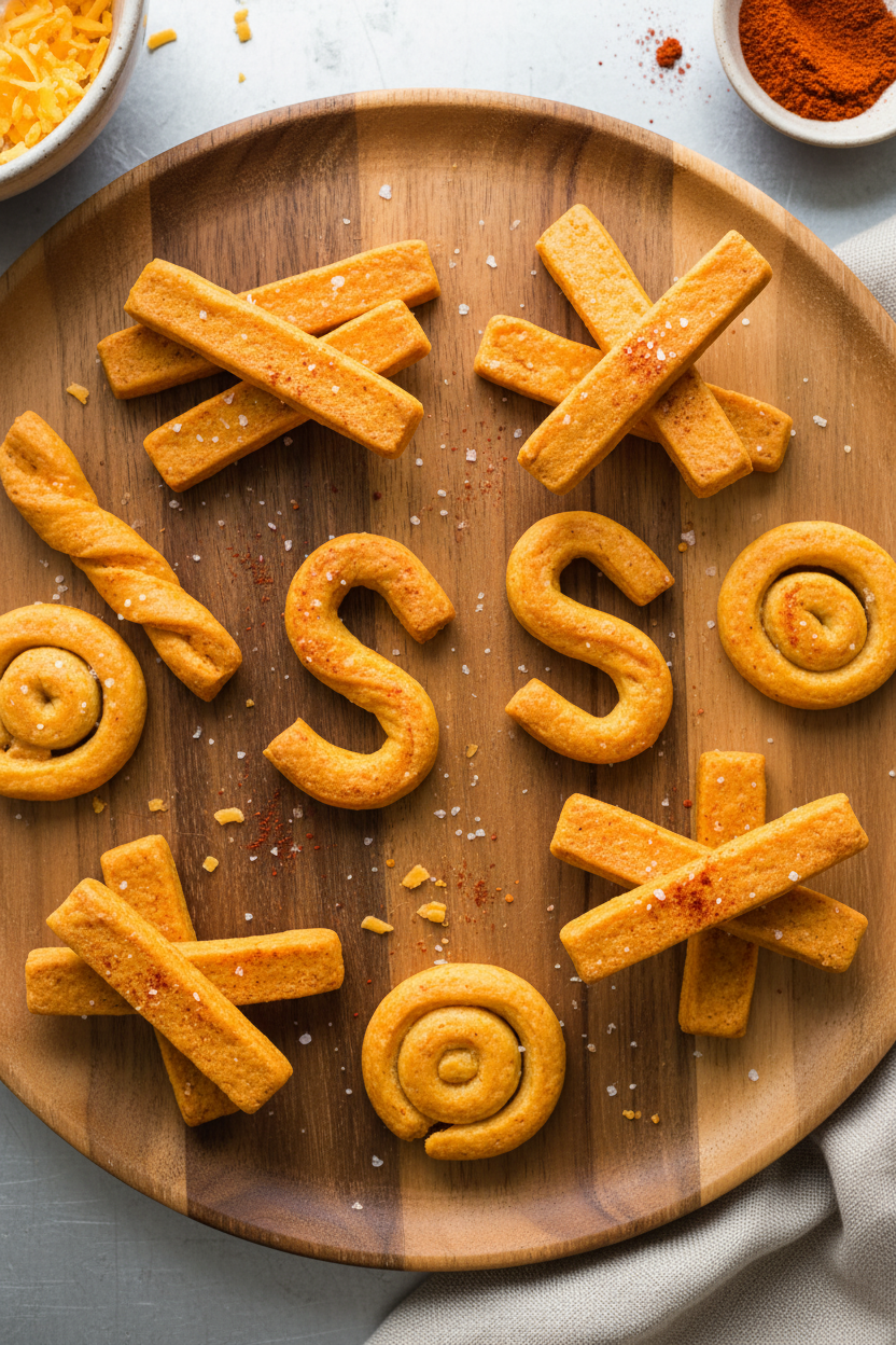 Savory Southern Cheese Straw Pastries