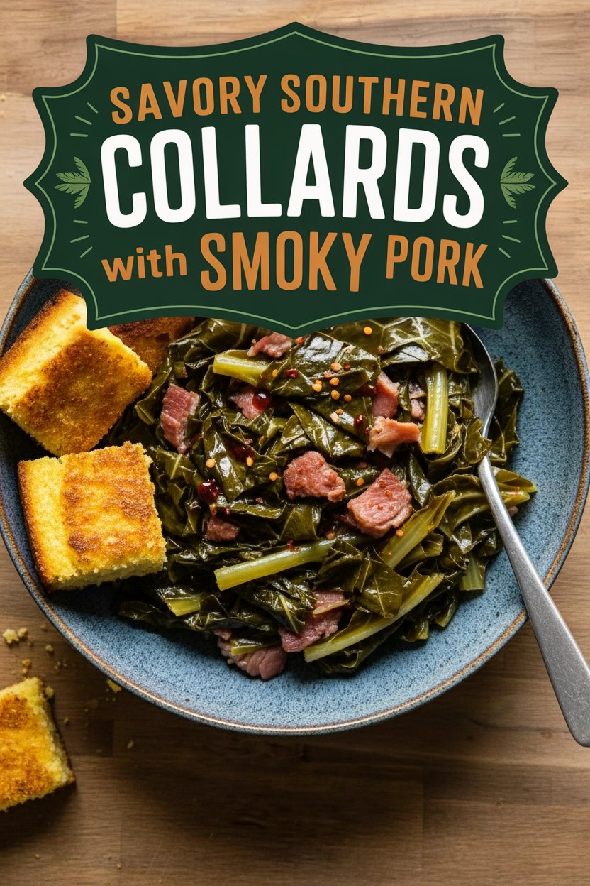 Savory Southern Collards with Smoky Pork