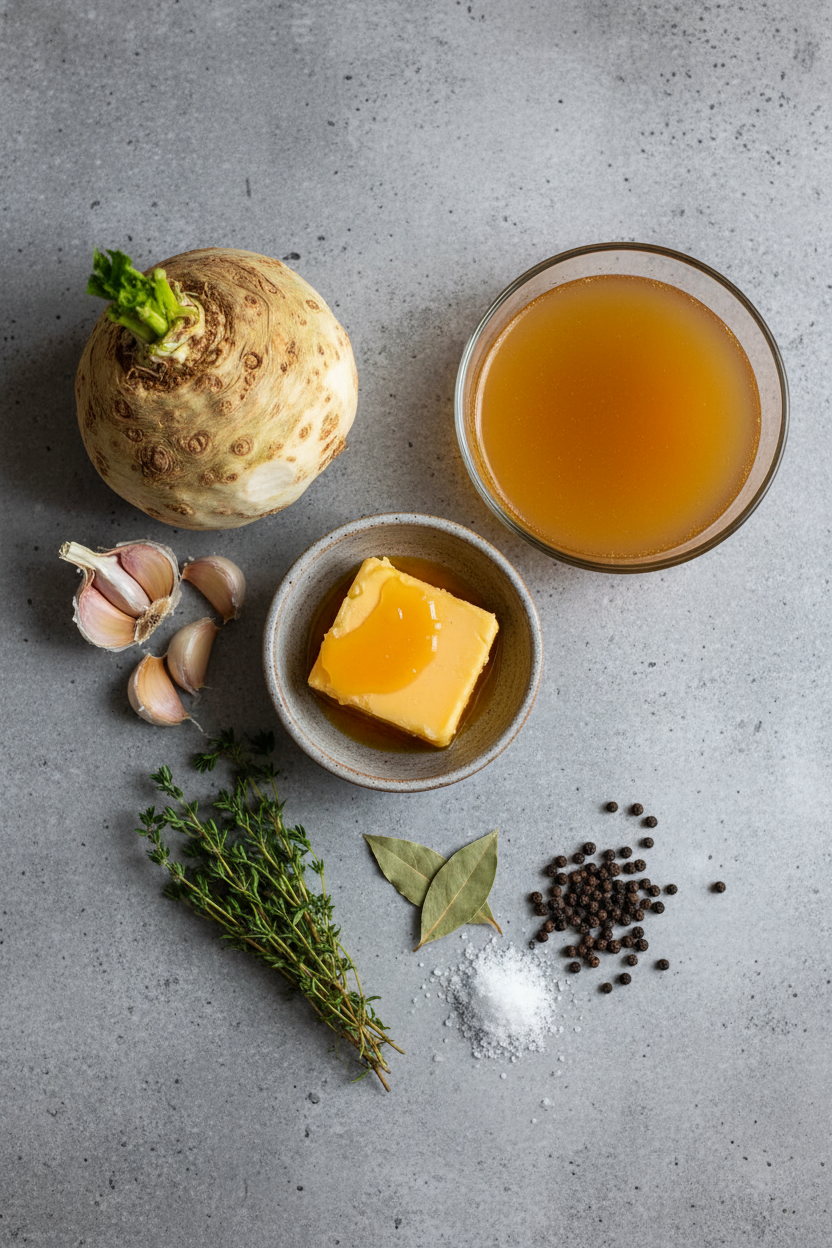 Silky Celery Root Puree