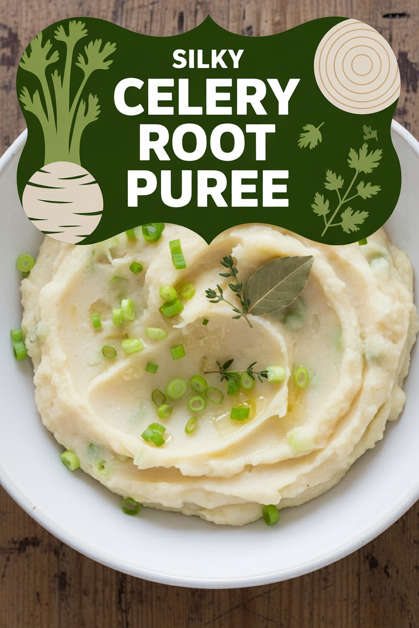 Silky Celery Root Puree
