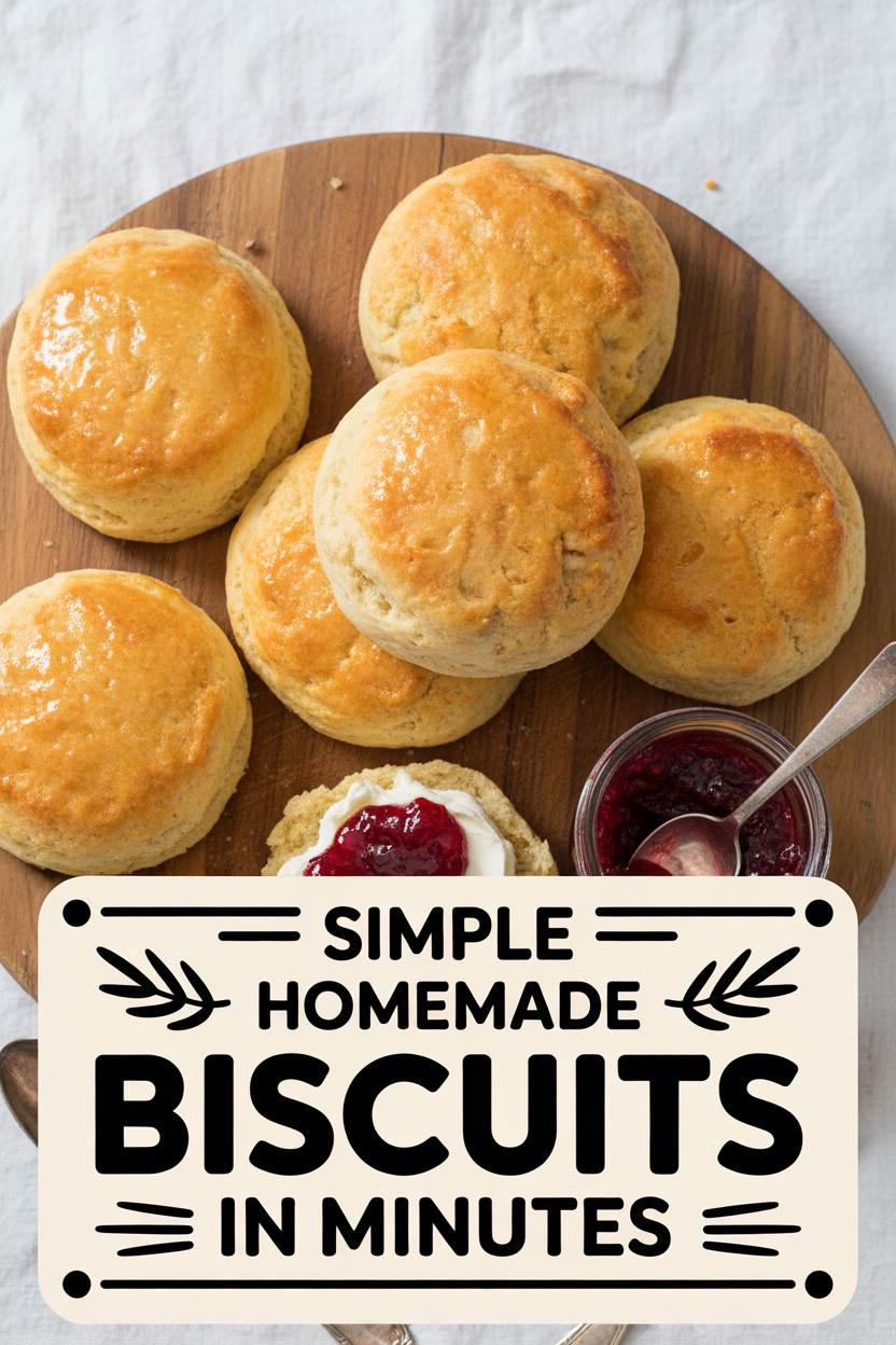 Simple Homemade Biscuits in Minutes