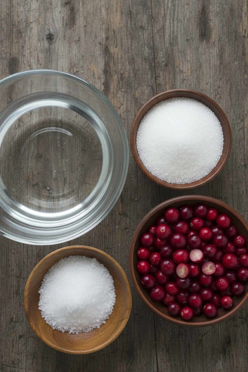 Simple Homemade Cranberry Sauce