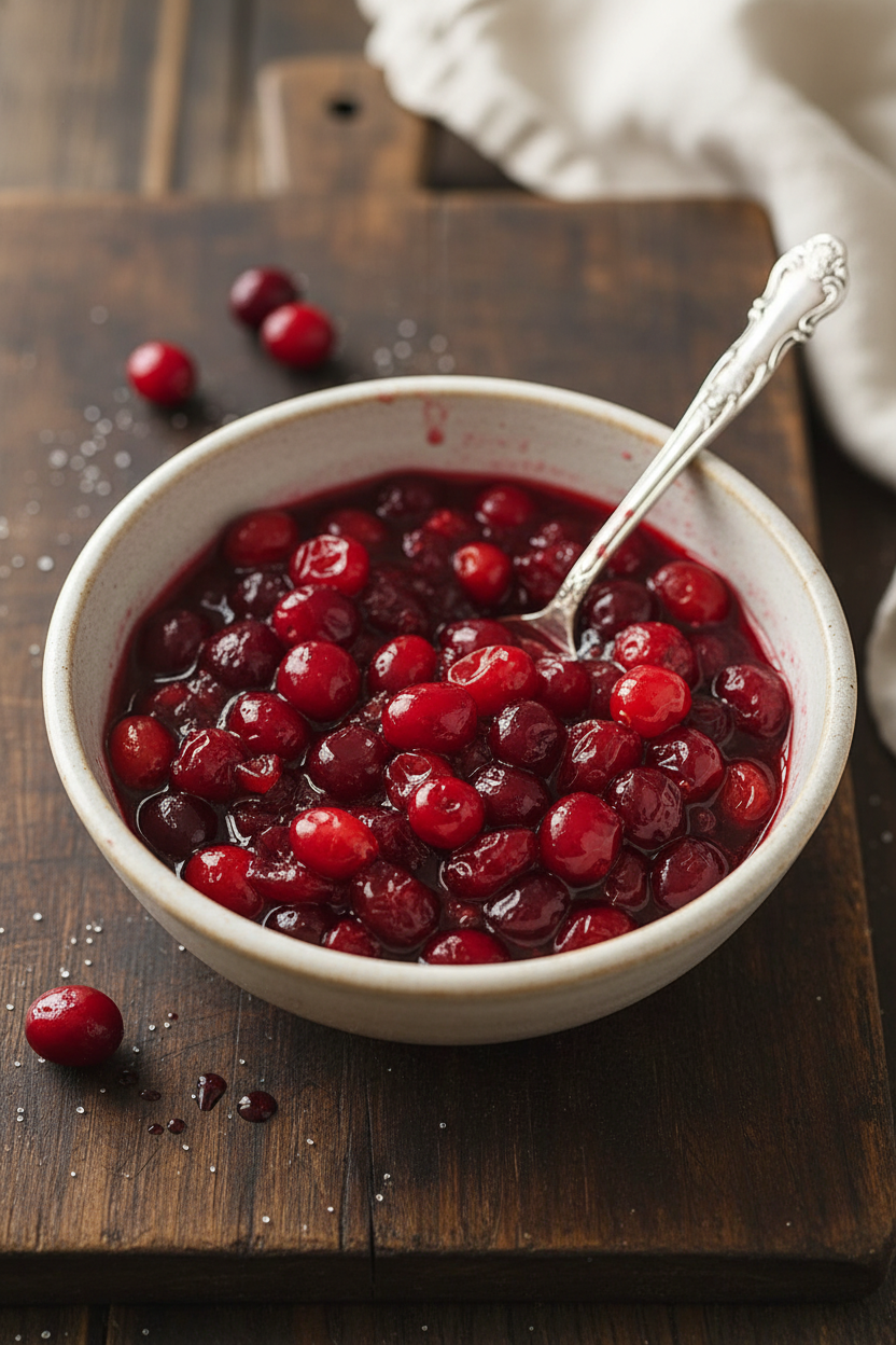 Simple Homemade Cranberry Sauce