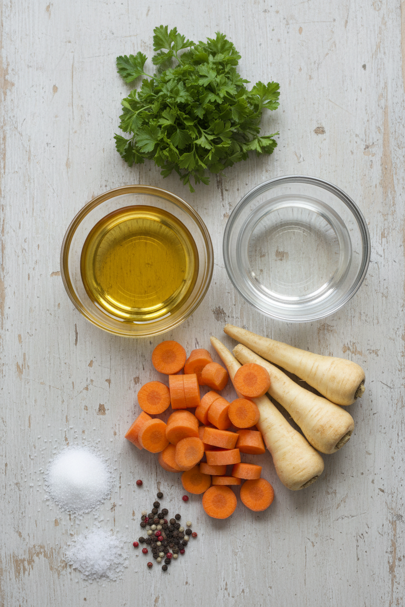 Skillet Roasted Carrots and Parsnips