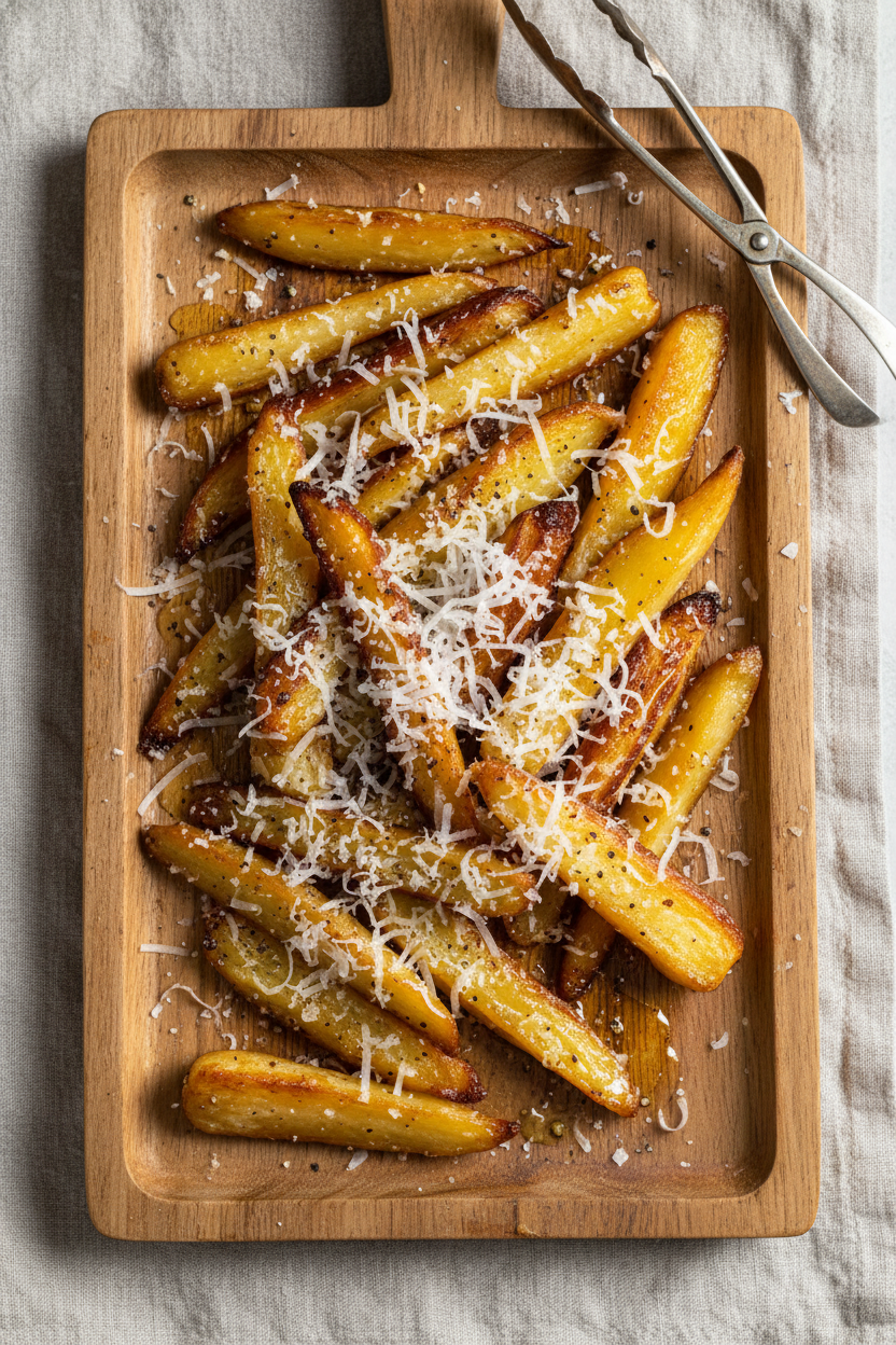 Sous Vide Parsnips with Crispy Roasted Finish