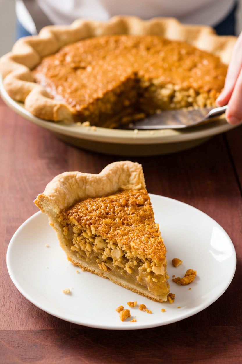 Southern Peanut Butter Custard Pie