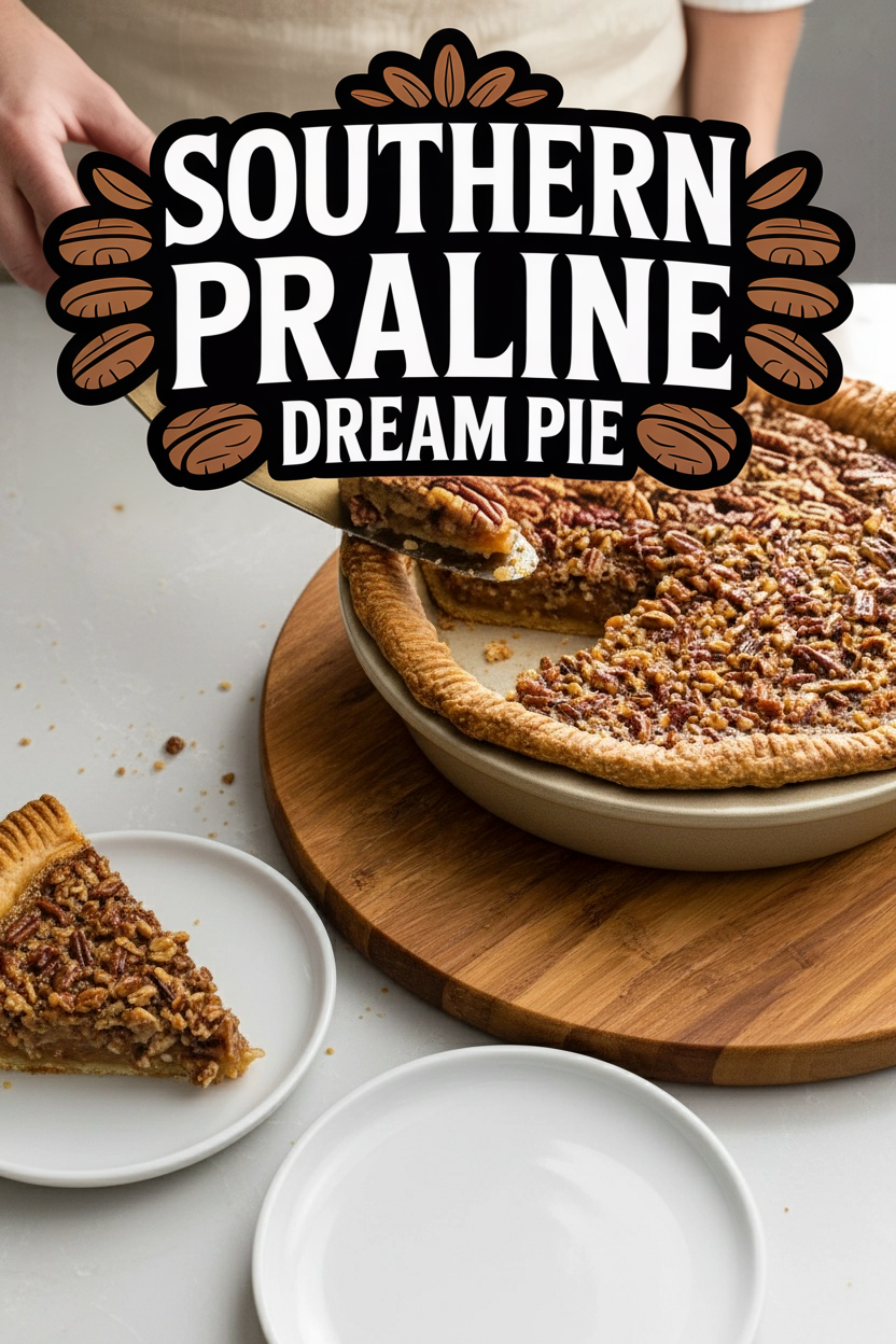 Southern Pecan Praline Dream Pie