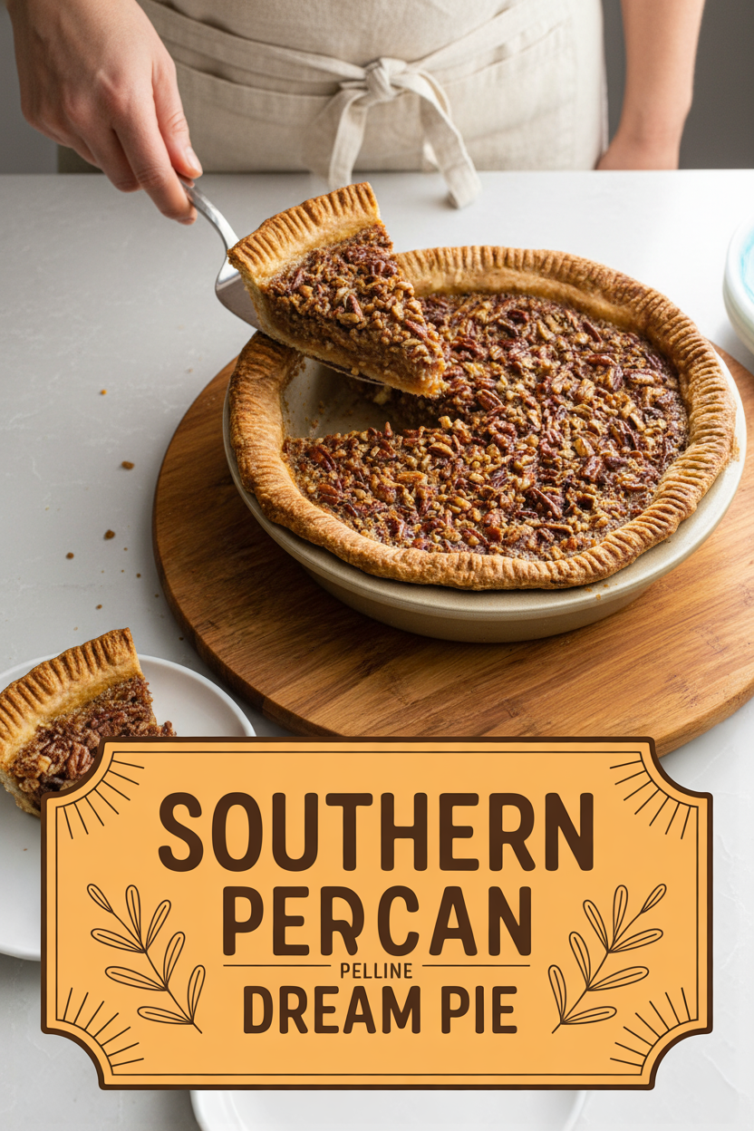 Southern Pecan Praline Dream Pie