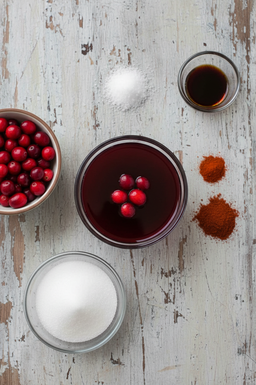 Spiced Ancho Cranberry Jelly