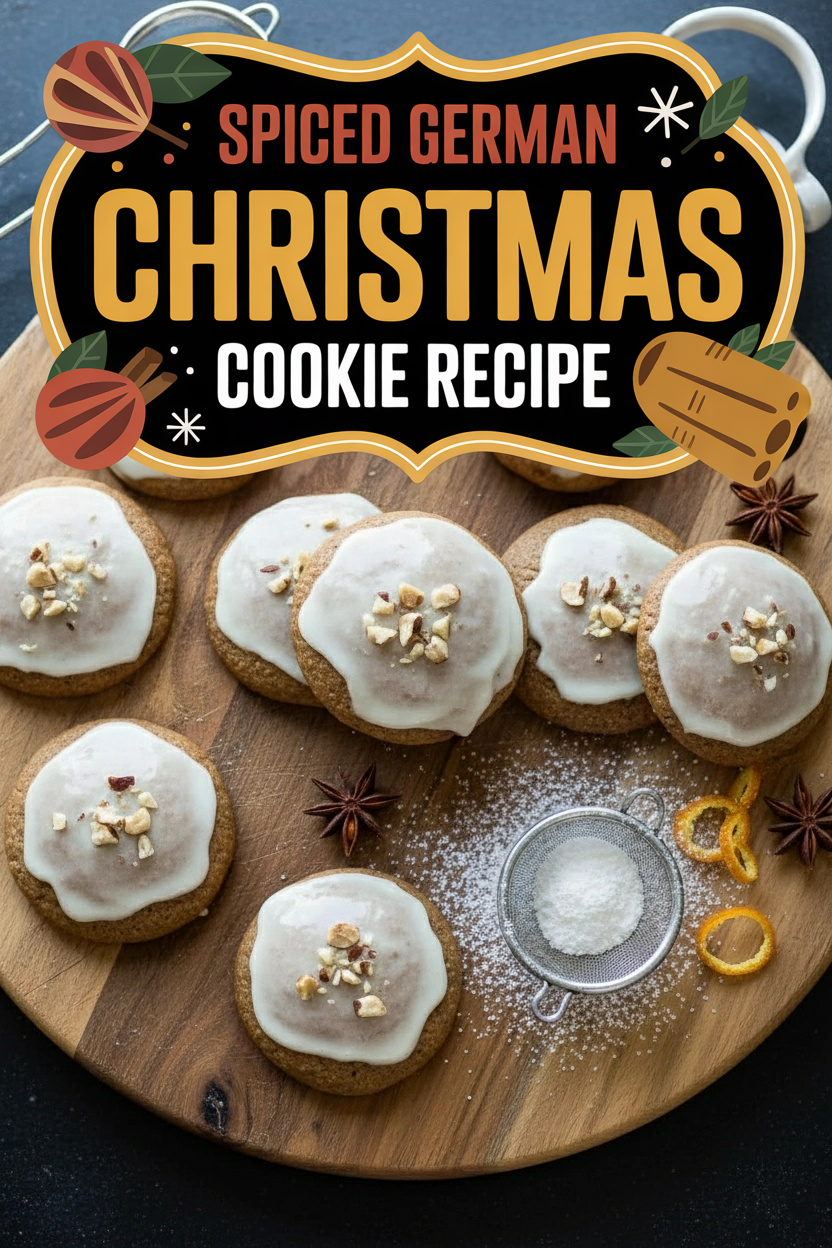 Spiced German Christmas Cookie Recipe