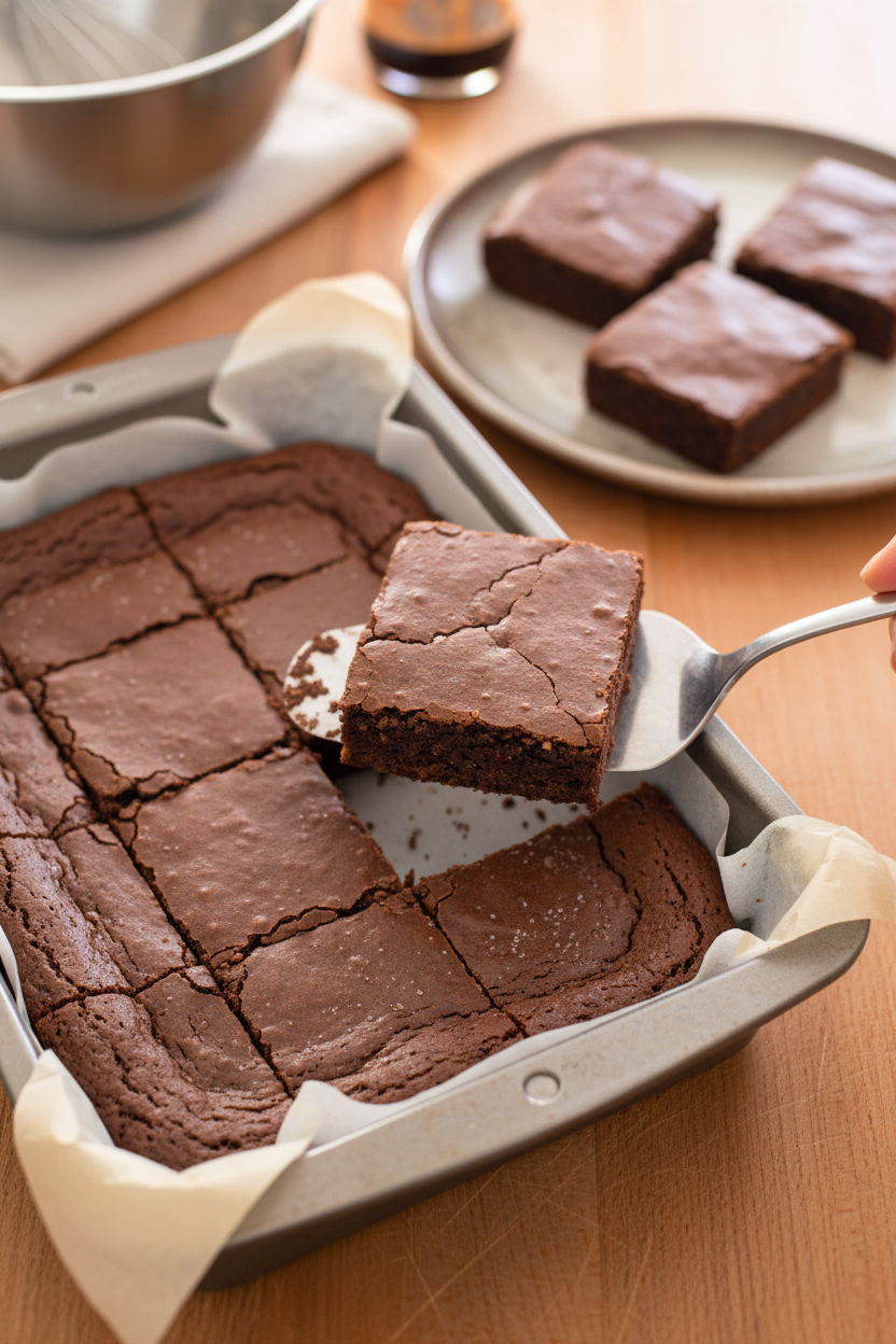 Spiced Molasses Chocolate Brownie Bars
