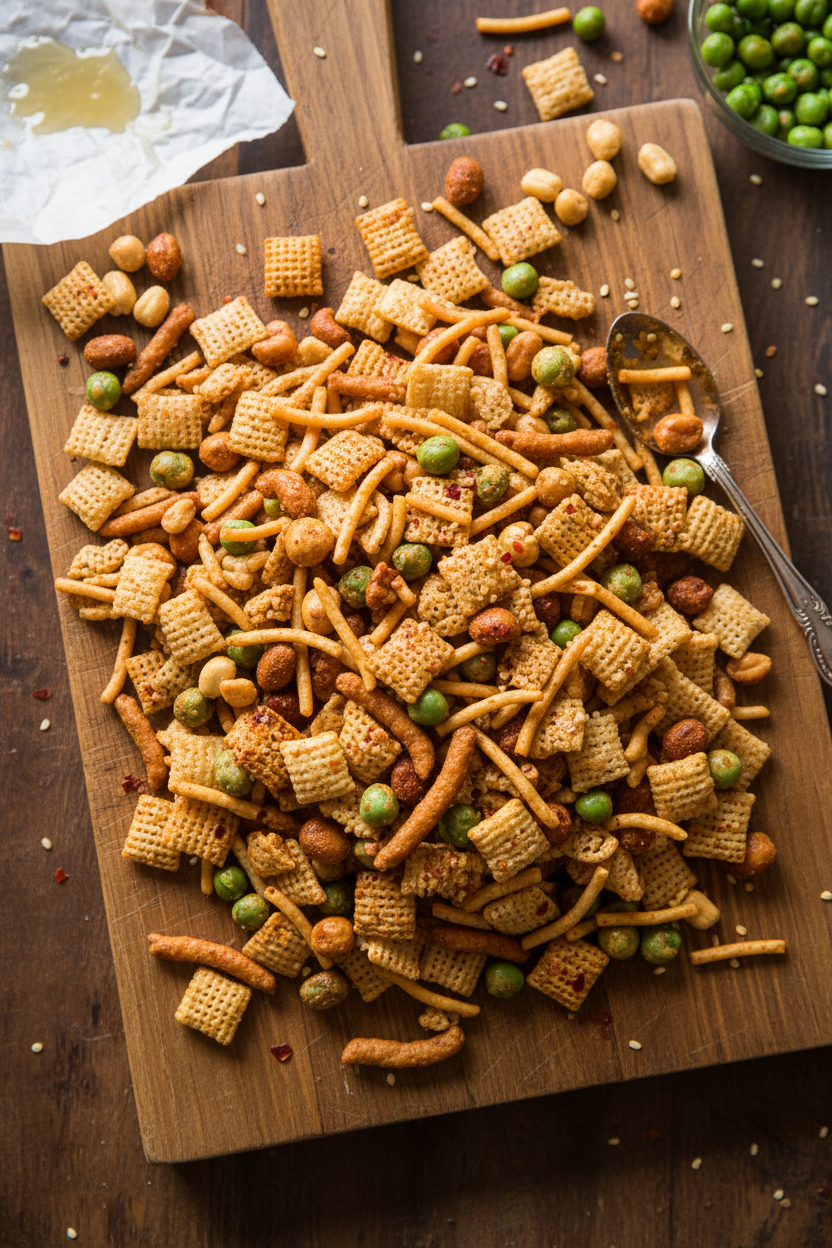 Spicy Sweet Snack Mix Explosion