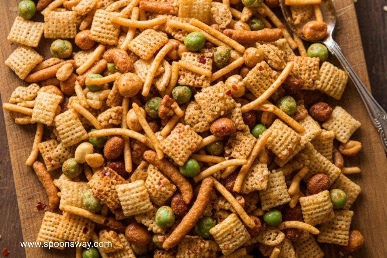 Spicy Sweet Snack Mix Explosion