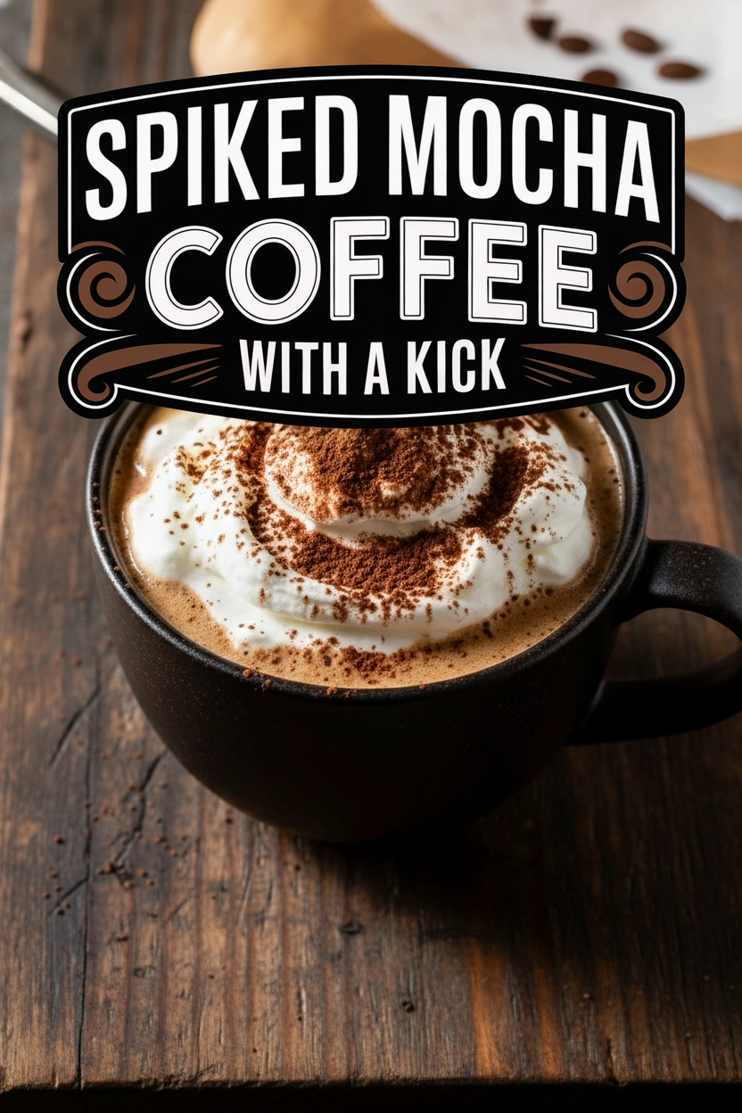 Spiked Mocha Coffee with a Kick
