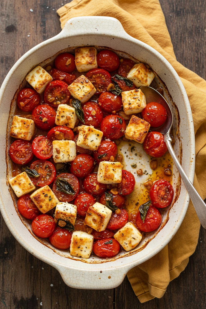 Summer Cherry Tomato and Mozzarella Salad