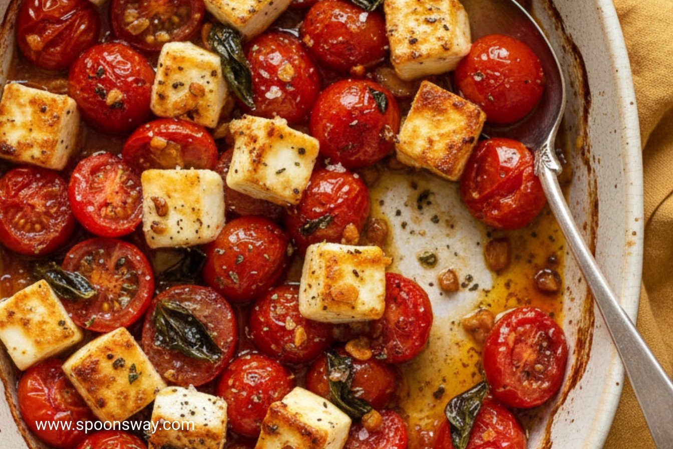 Summer Cherry Tomato and Mozzarella Salad
