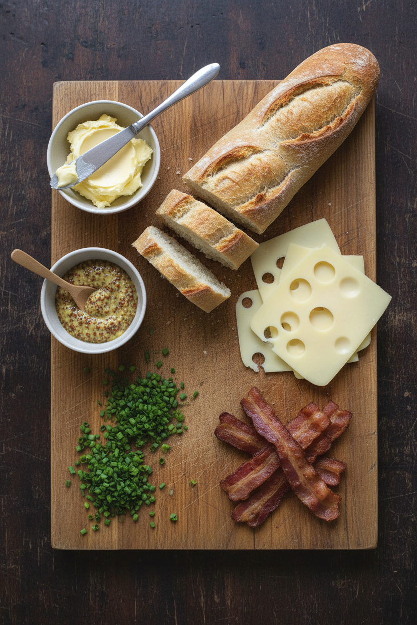 Swiss Bacon Bread Recipe for Homemade Loaves