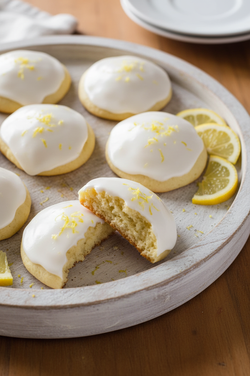 Tangy Lemon Cream Cheese Cookies