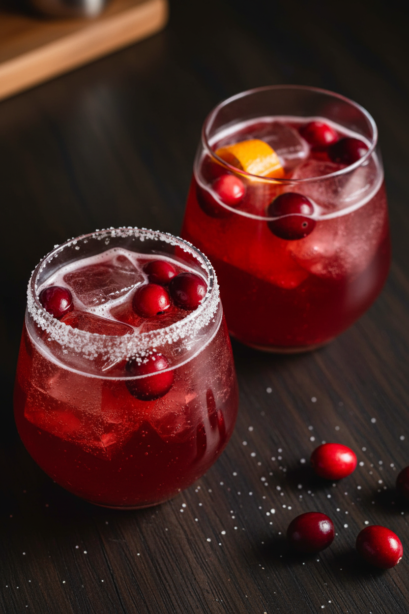 Tart and Bitter Holiday Sparkler