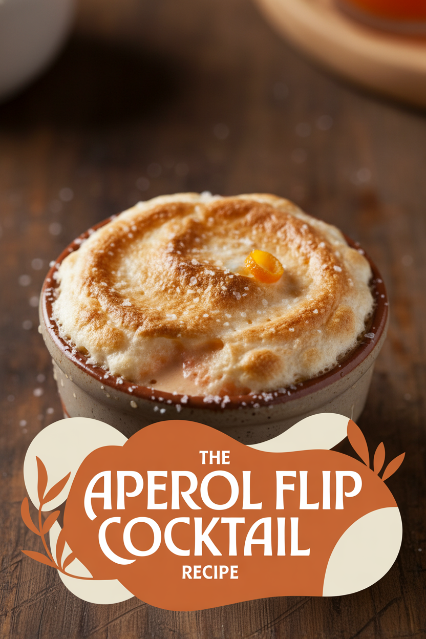The Aperol Flip Cocktail Recipe