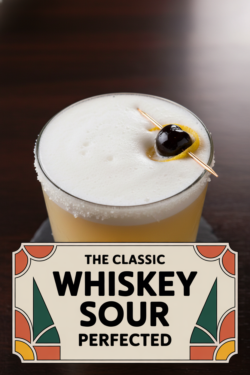 The Classic Whiskey Sour Perfected