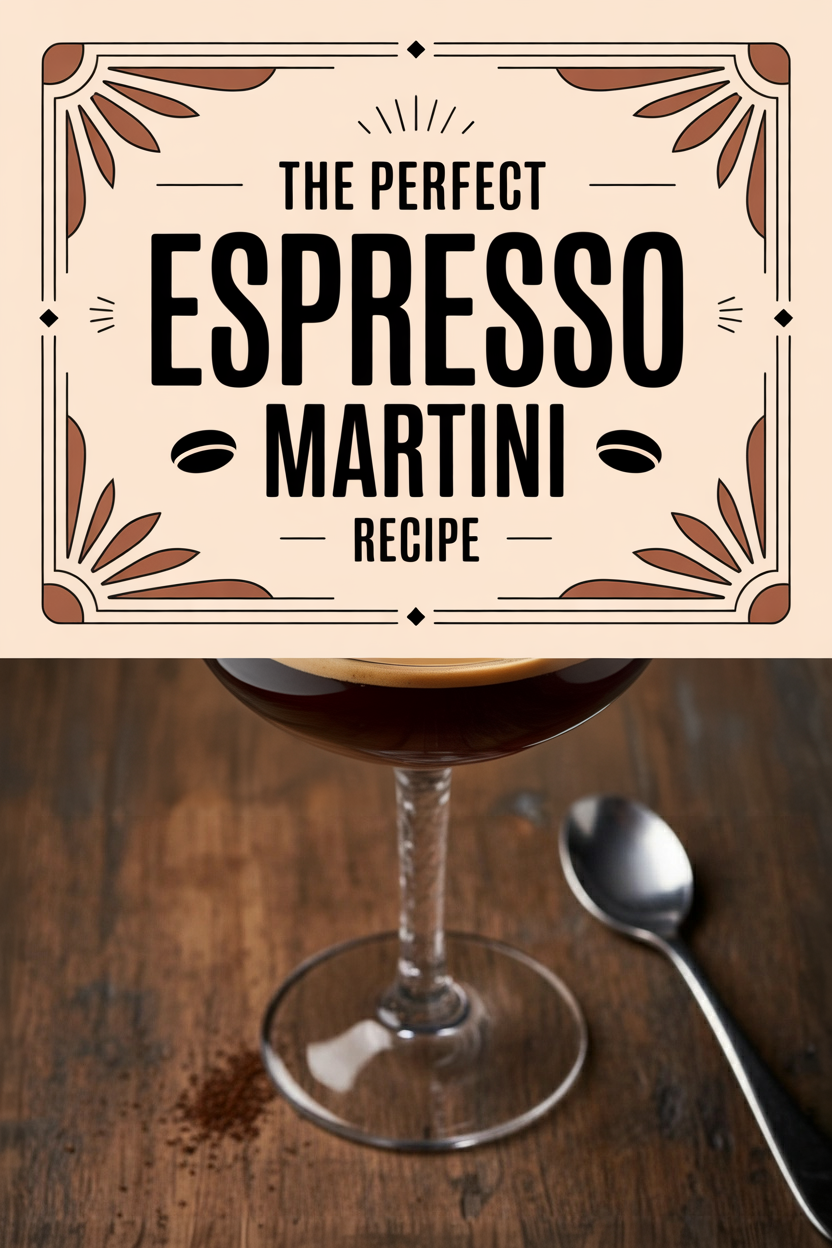 The Perfect Espresso Martini Recipe