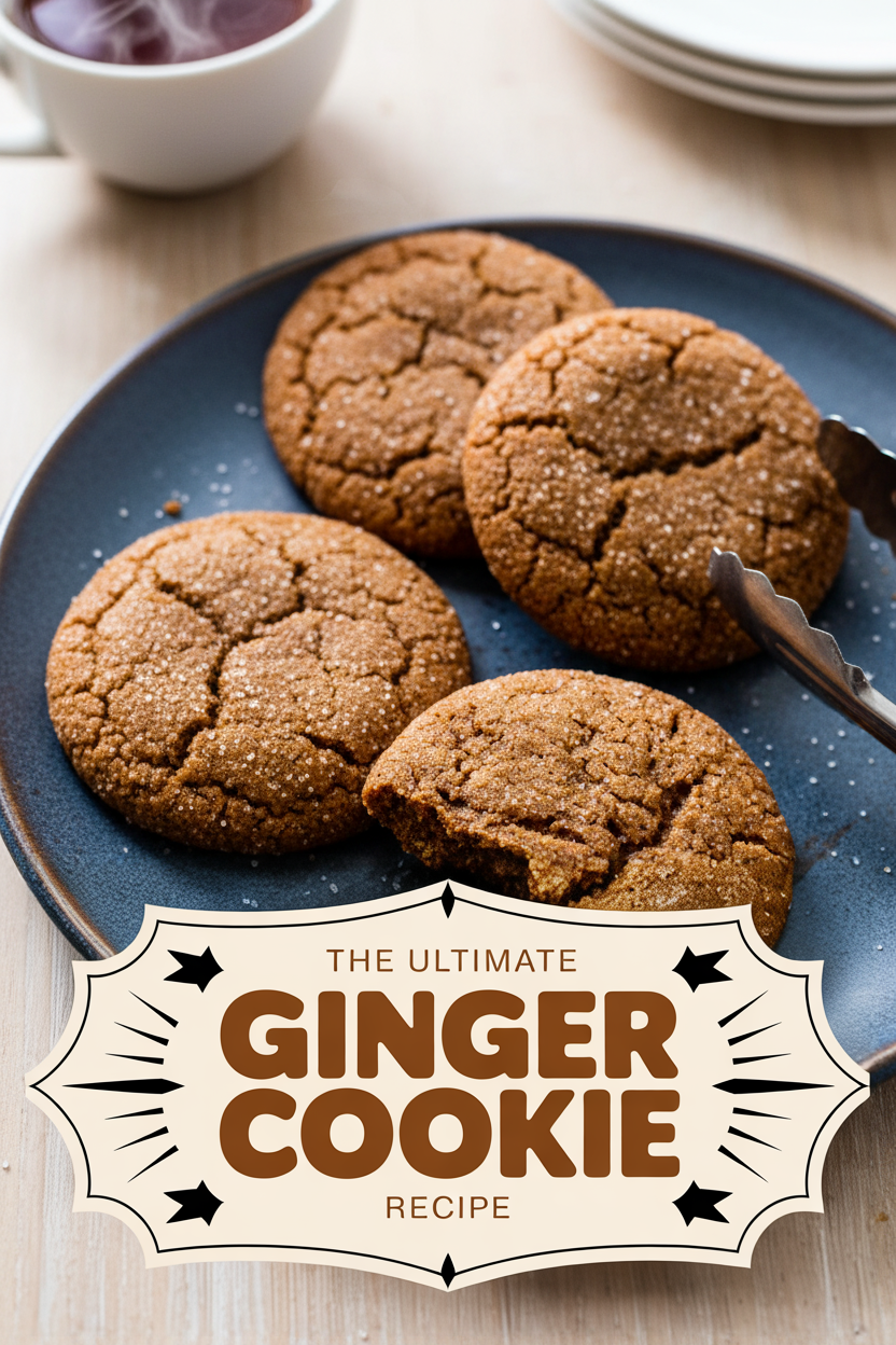 The Ultimate Ginger Cookie Recipe