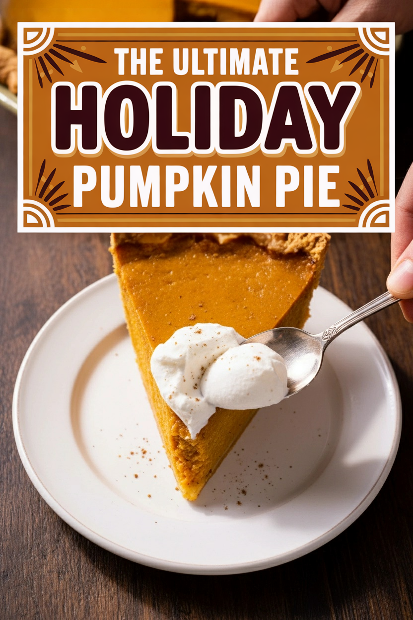 The Ultimate Holiday Pumpkin Pie
