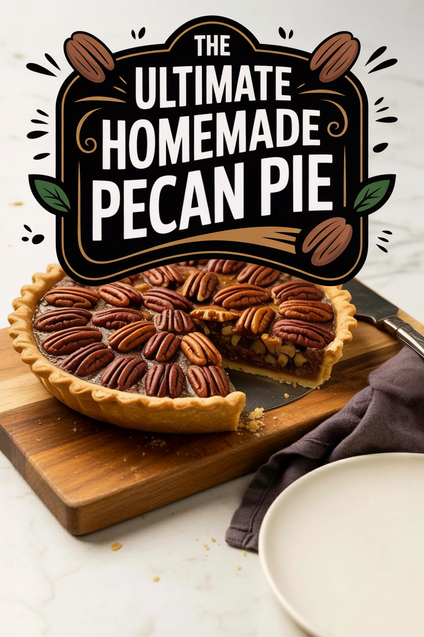The Ultimate Homemade Pecan Pie