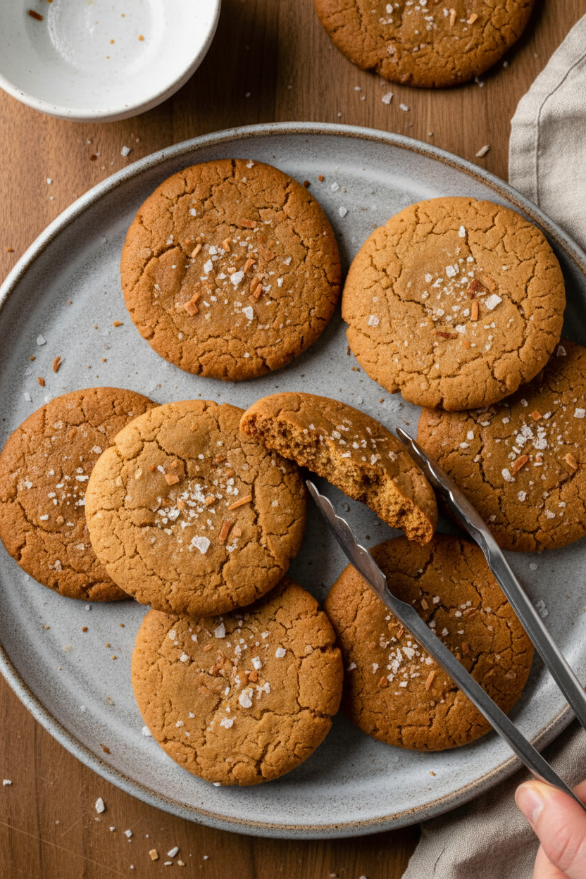 Toasted Coconut Brown Butter Cookies
